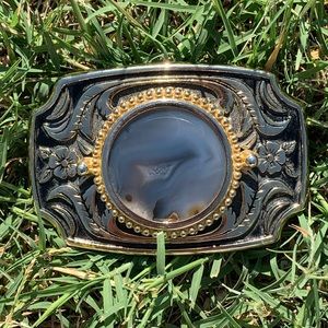 SOLID METAL BELT BUCKLE
